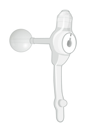 Illustration av gastroknapp.